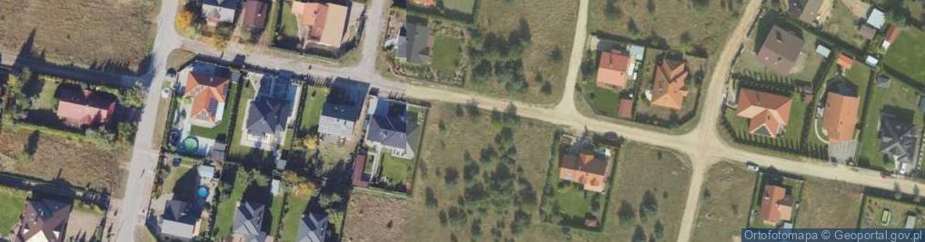 Zdjęcie satelitarne Jesienna ul.