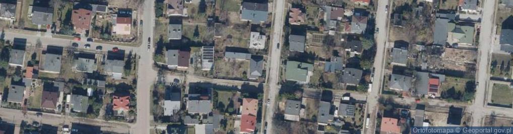 Zdjęcie satelitarne Jesienna ul.
