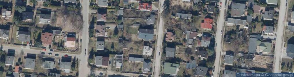 Zdjęcie satelitarne Jesienna ul.