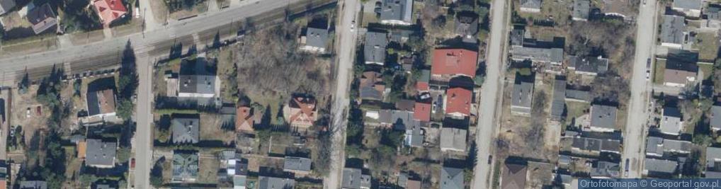 Zdjęcie satelitarne Jesienna ul.