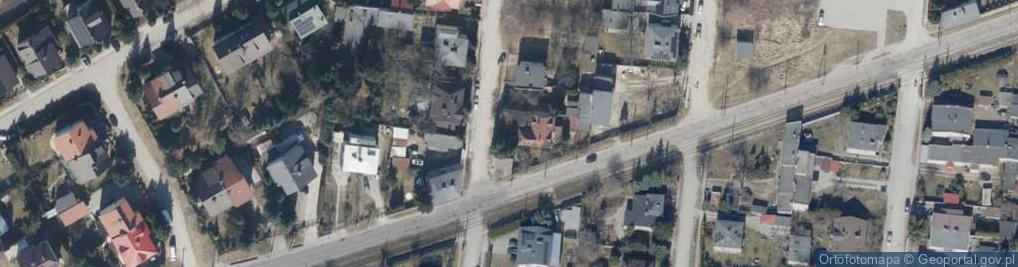 Zdjęcie satelitarne Jesienna ul.