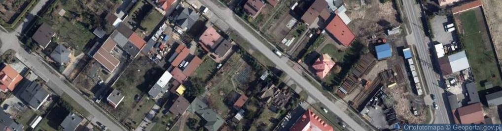 Zdjęcie satelitarne Jedwabnicza ul.