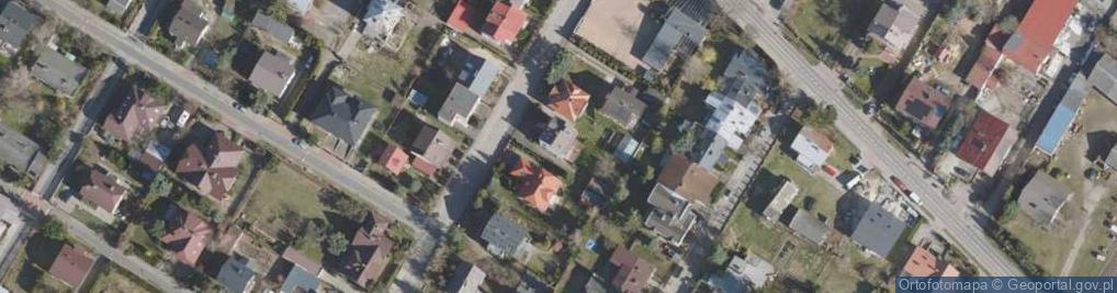 Zdjęcie satelitarne Jedności Robotniczej ul.
