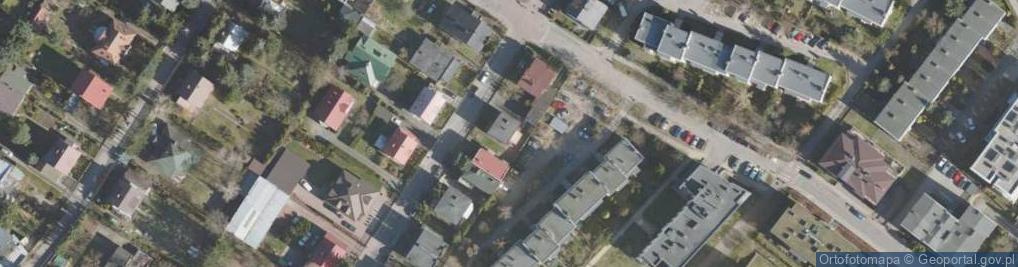 Zdjęcie satelitarne Jeziorna ul.