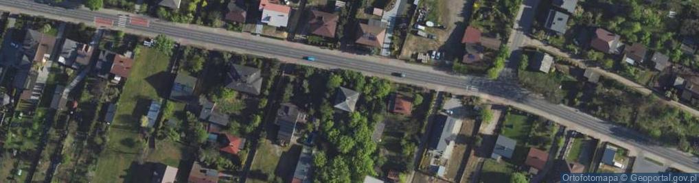 Zdjęcie satelitarne Jedwabna ul.