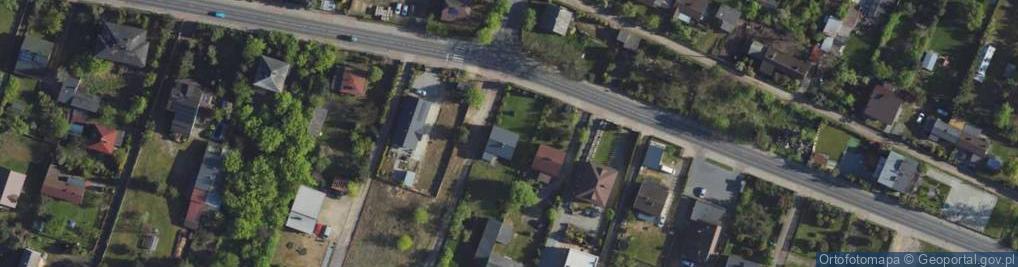 Zdjęcie satelitarne Jedwabna ul.