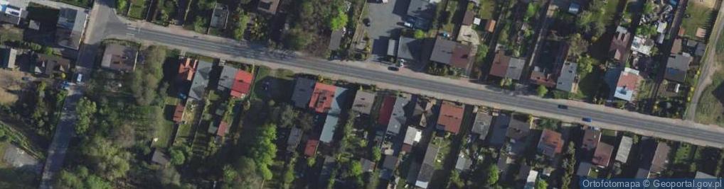 Zdjęcie satelitarne Jedwabna ul.