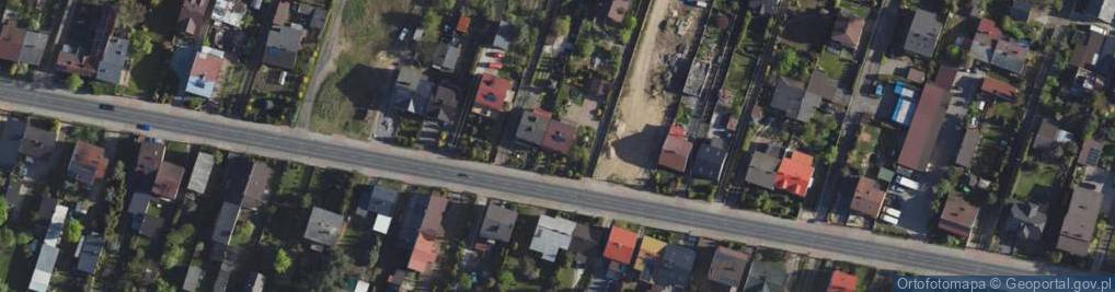 Zdjęcie satelitarne Jedwabna ul.