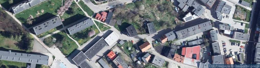 Zdjęcie satelitarne Jeziorna ul.