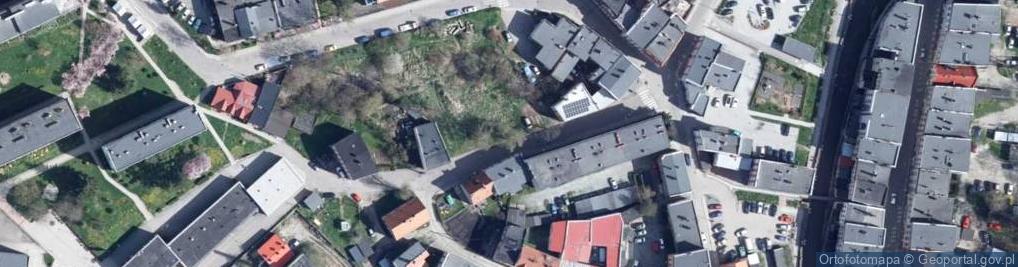 Zdjęcie satelitarne Jeziorna ul.