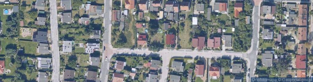 Zdjęcie satelitarne Jedności Robotniczej ul.