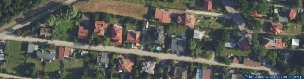 Zdjęcie satelitarne Jesienna ul.