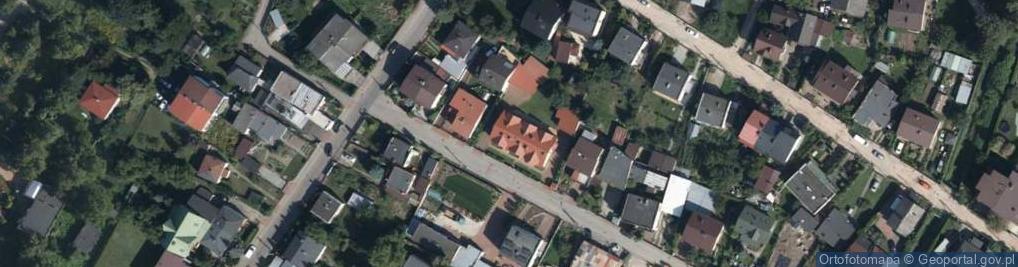 Zdjęcie satelitarne Jesienna ul.