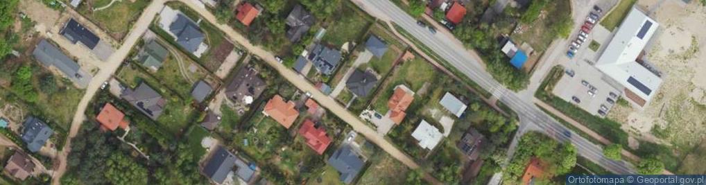 Zdjęcie satelitarne Jesienna ul.