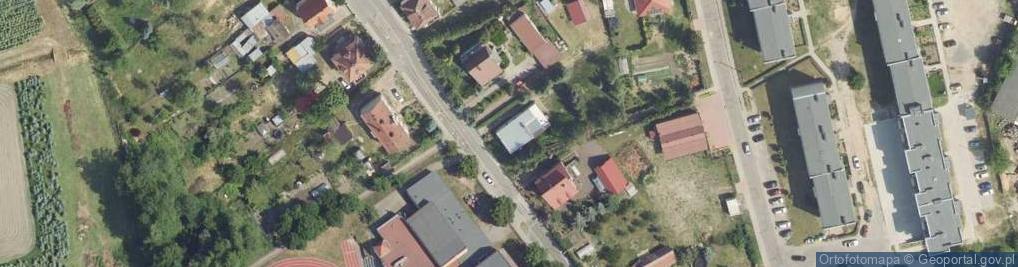 Zdjęcie satelitarne Jeziorna ul.