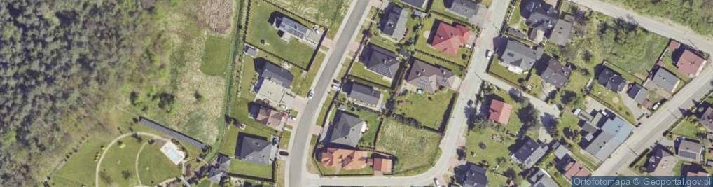 Zdjęcie satelitarne Jesienna ul.