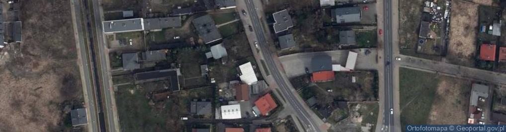 Zdjęcie satelitarne Jerozolimska ul.