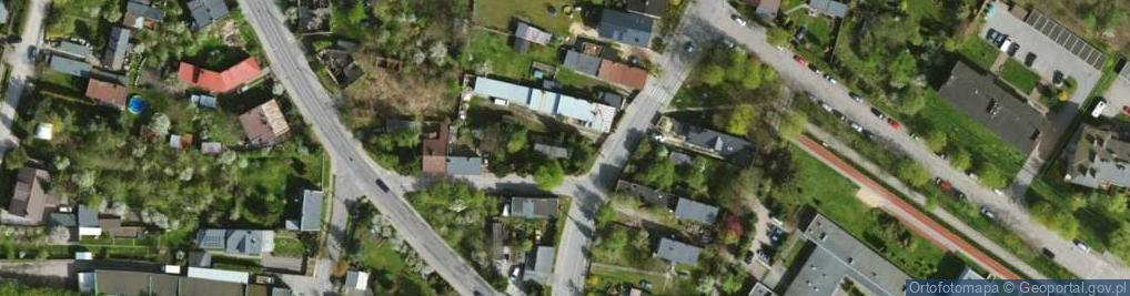 Zdjęcie satelitarne Jerozolimska ul.
