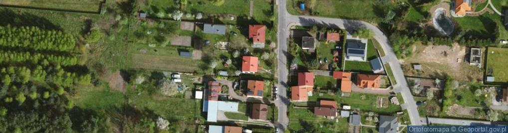 Zdjęcie satelitarne Jeziorna ul.
