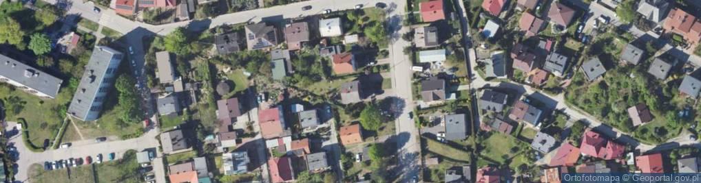 Zdjęcie satelitarne Jesienna ul.
