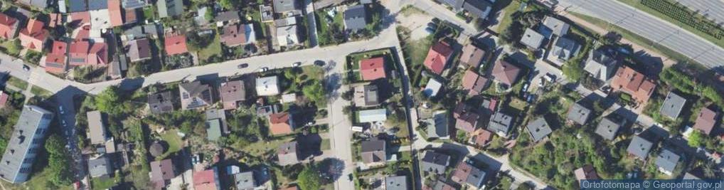 Zdjęcie satelitarne Jesienna ul.