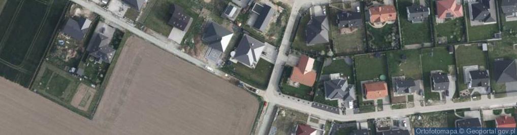 Zdjęcie satelitarne Jesienna ul.