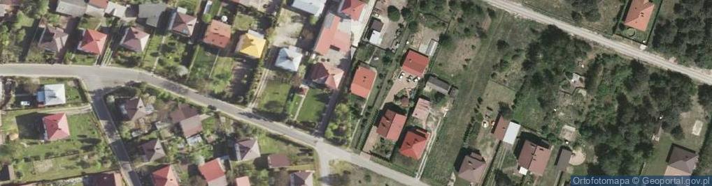 Zdjęcie satelitarne Jedności Narodowej ul.