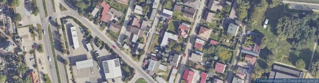Zdjęcie satelitarne Jesienna ul.