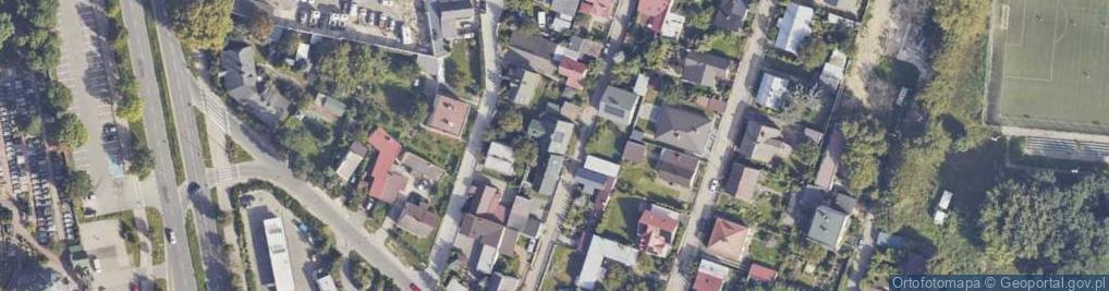 Zdjęcie satelitarne Jesienna ul.