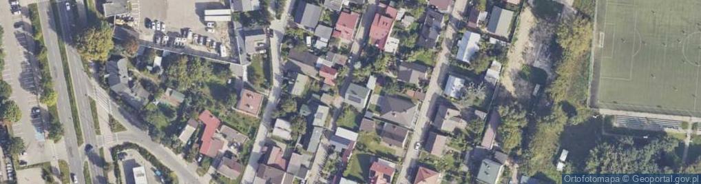 Zdjęcie satelitarne Jesienna ul.