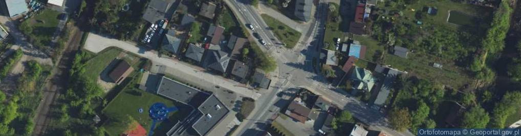 Zdjęcie satelitarne Jeżowska ul.
