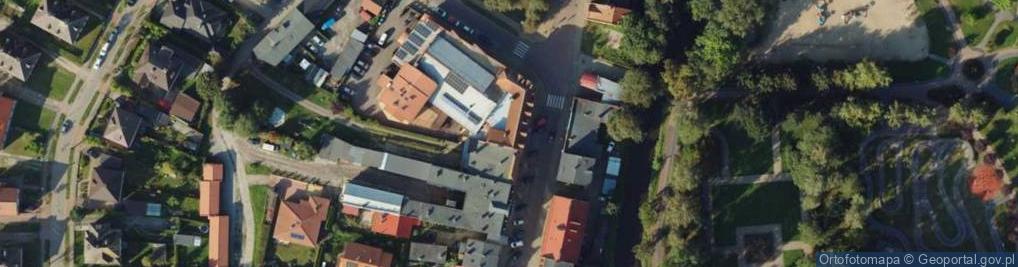 Zdjęcie satelitarne Jedności Narodowej ul.