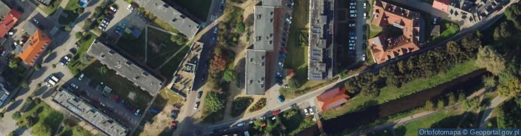Zdjęcie satelitarne Jedności Narodowej ul.