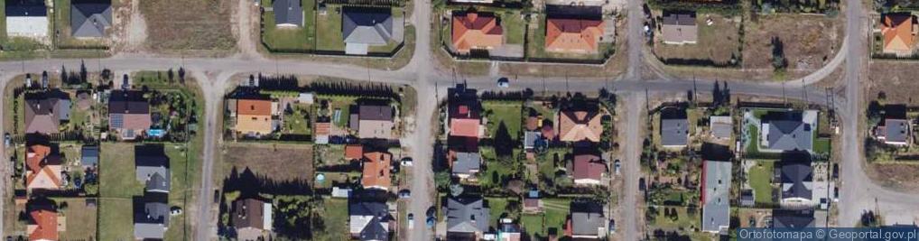 Zdjęcie satelitarne Jesienna ul.