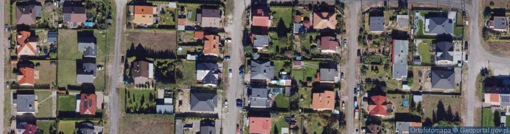 Zdjęcie satelitarne Jesienna ul.