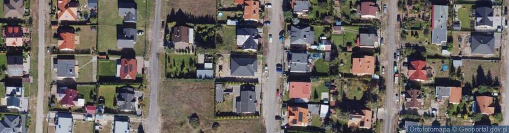 Zdjęcie satelitarne Jesienna ul.