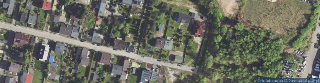 Zdjęcie satelitarne Jedności ul.