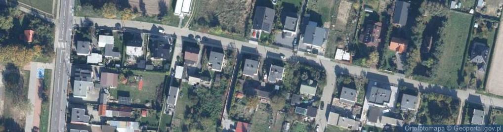 Zdjęcie satelitarne Jeziorna ul.
