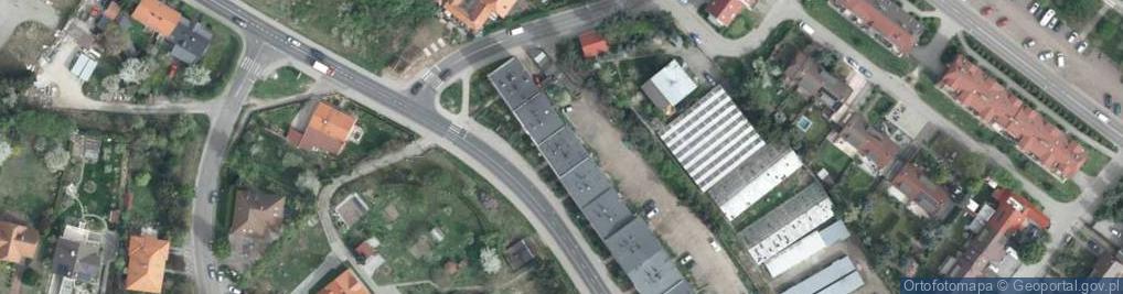 Zdjęcie satelitarne Jeleniogórska ul.