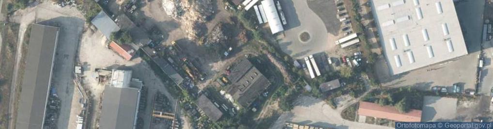 Zdjęcie satelitarne Jesienna ul.