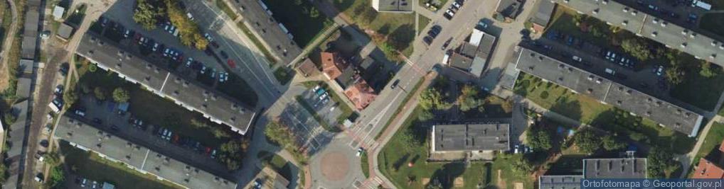 Zdjęcie satelitarne Jedności Narodu ul.