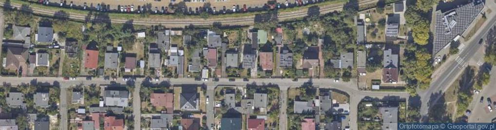 Zdjęcie satelitarne Jesienna ul.