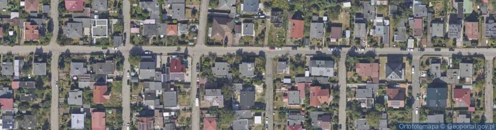 Zdjęcie satelitarne Jesienna ul.