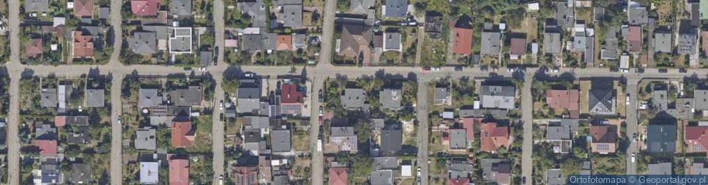 Zdjęcie satelitarne Jesienna ul.