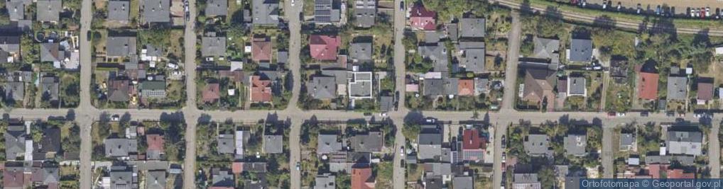 Zdjęcie satelitarne Jesienna ul.