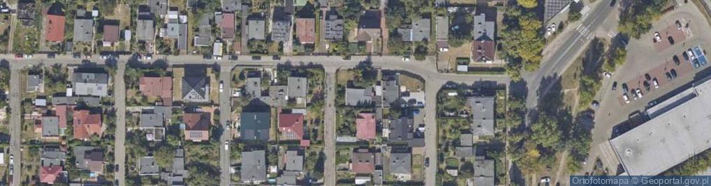 Zdjęcie satelitarne Jesienna ul.