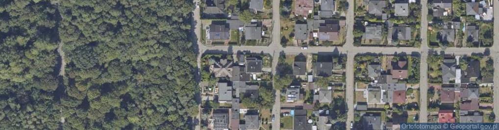 Zdjęcie satelitarne Jesienna ul.
