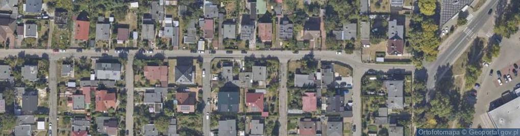 Zdjęcie satelitarne Jesienna ul.