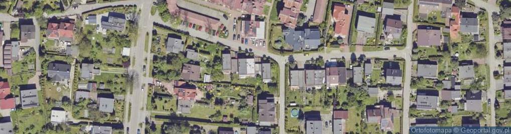 Zdjęcie satelitarne Jesienna ul.