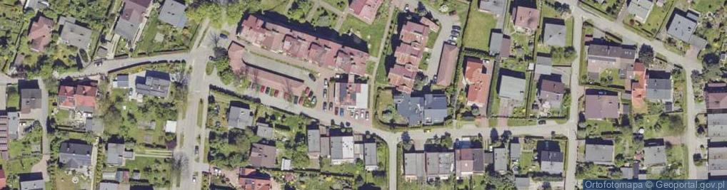 Zdjęcie satelitarne Jesienna ul.